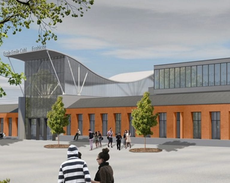 Aménagement d’un établissement scolaire Emile COHL à Lyon
