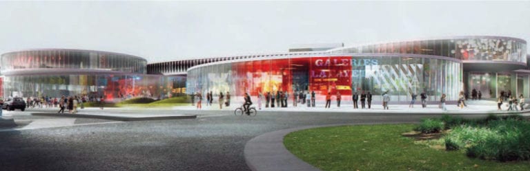 Remodeling du grand magasin Galeries Lafayette d&rsquo;Annecy