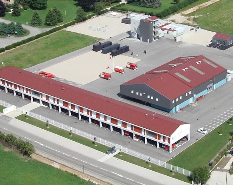 Extension d’un bâtiment d’enseignement – SDIS La Côte Ste André